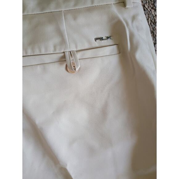RLX Ralph Lauren size 32 performance golf shorts teetime neutral minimalist - Picture 4 of 14